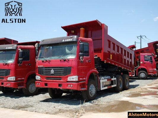 Nuevo Sinotruk Howo 6x4 camión de descarga de 290 CV a la venta en Tanzania 4.8M precio de venta (sin cabina de dormir)