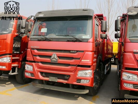 Nuevo camión volquete Sinotruk HOWO 380HP 8x4 en venta en Tanzania – Camión volquete de alta resistencia de 8,5 m