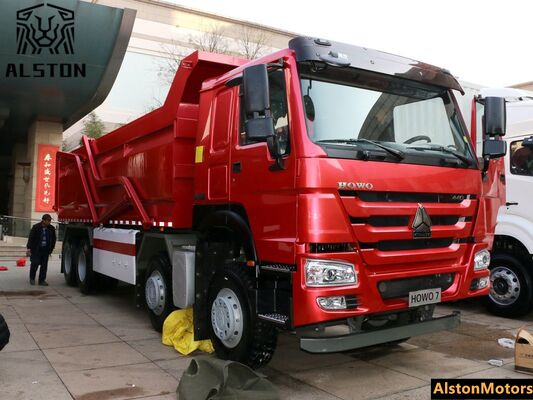 Nuevo Camión Volquete HOWO 440HP 8x4 en Venta en RD Congo – Precio de Camión Volquete Minero de 7.6m