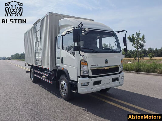 Nuevo camión de caja de carga Sinotruk HOWO 116HP 4x2 Precio Nigeria