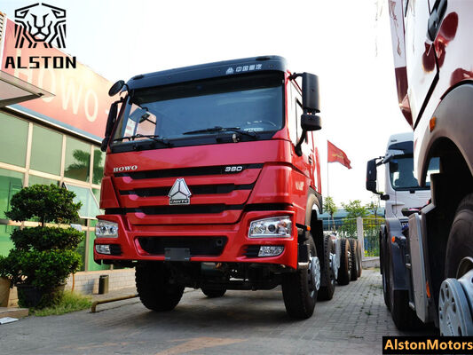 HOWO 380HP 10x4 camión con chasis de destructor para Nigeria