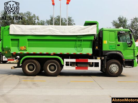 Nuevo camión volquete Sinotruk Howo 6x4 de 340HP tipo U en venta en Etiopía | Precio de volquete de 5.6M
