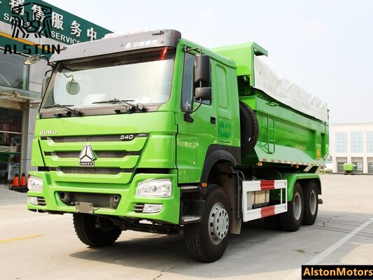 Nuevo camión volquete Sinotruk Howo 6x4 de 340HP tipo U en venta en Etiopía | Precio de volquete de 5.6M