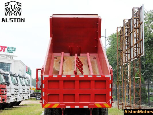 Nuevo Sinotruk Howo 6x4 340HP camión de basura en venta en Nigeria.