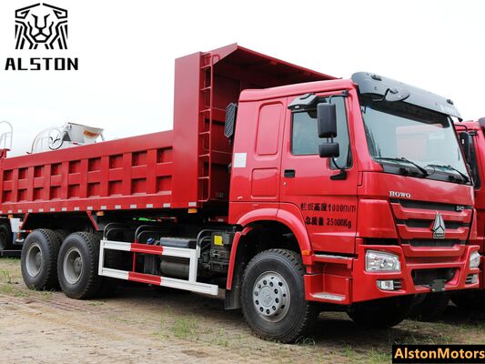 Nuevo Sinotruk Howo 6x4 340HP camión de basura en venta en Nigeria.