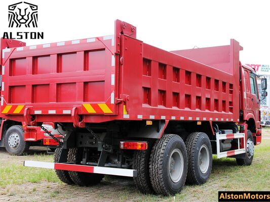 Nuevo Sinotruk Howo 6x4 340HP camión de basura en venta en Nigeria.