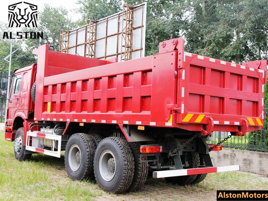 Nuevo Sinotruk Howo 6x4 340HP camión de basura en venta en Nigeria.