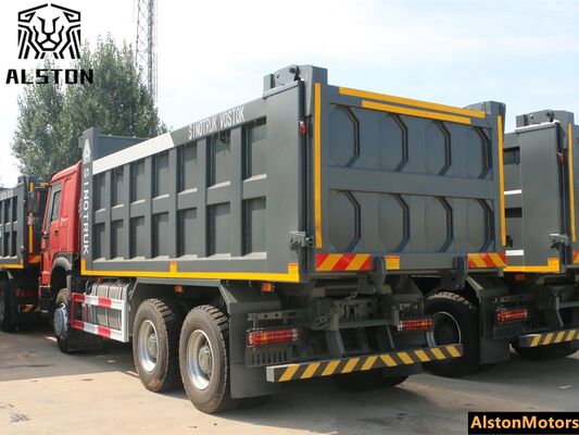 Camión Volquete HOWO 380HP 6x4 a estrenar en venta en Nigeria (Carrocería de volquete de 6,8 m)