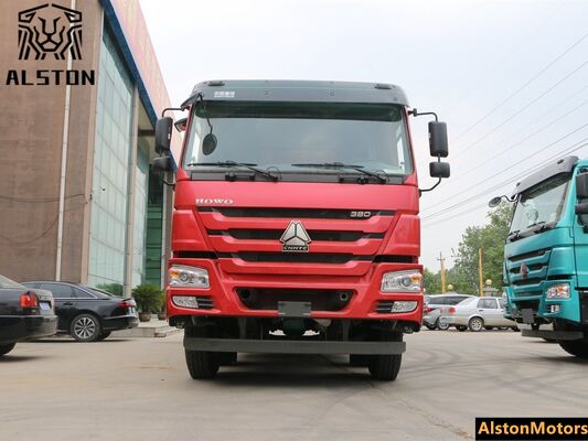 Nuevo HOWO 8x4 camión de descarga 380HP a la venta en Nigeria    8.2m camión de carga pesada