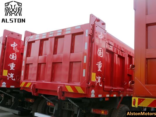 Nuevo camión volquete Sinotruk HOWO 380HP 8x4 en venta en Tanzania – Camión volquete de alta resistencia de 8,5 m
