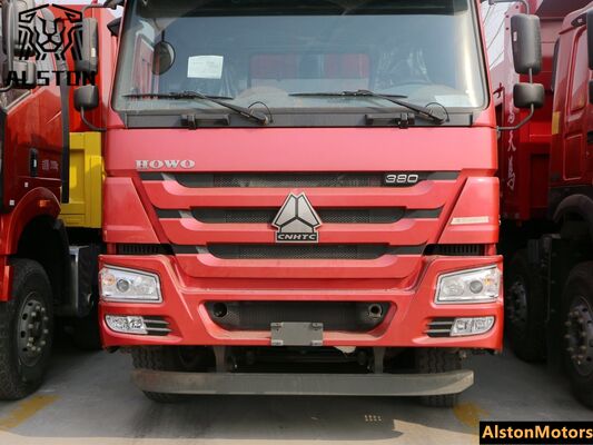 Nuevo camión volquete Sinotruk HOWO 380HP 8x4 en venta en Tanzania – Camión volquete de alta resistencia de 8,5 m