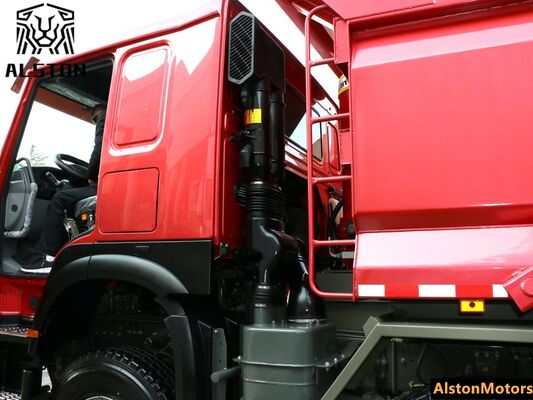 Nuevo Camión Volquete HOWO 440HP 8x4 en Venta en RD Congo – Precio de Camión Volquete Minero de 7.6m