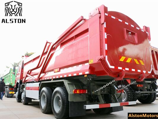 Nuevo Camión Volquete HOWO 440HP 8x4 en Venta en RD Congo – Precio de Camión Volquete Minero de 7.6m