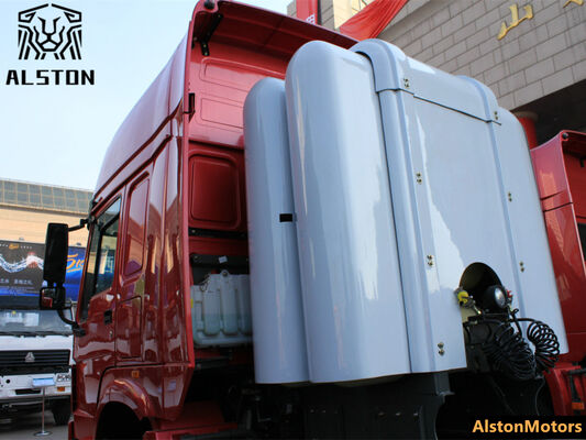 Nueva cabeza de tractor Sinotruk HOWO 340HP 6×4 CNG a la venta en Nigeria    Fuel-Economía, suministro directo de fábrica