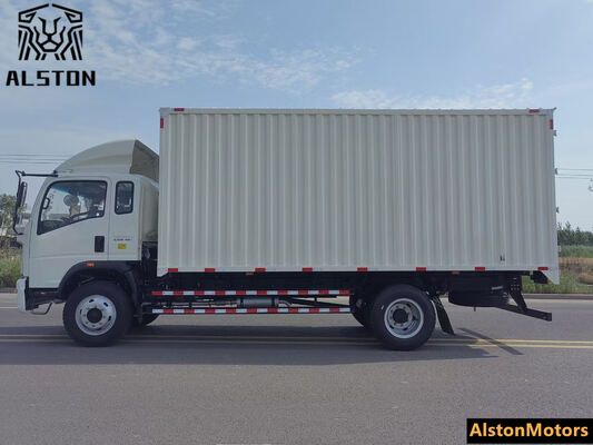 Nuevo camión de caja de carga Sinotruk HOWO 116HP 4x2 Precio Nigeria